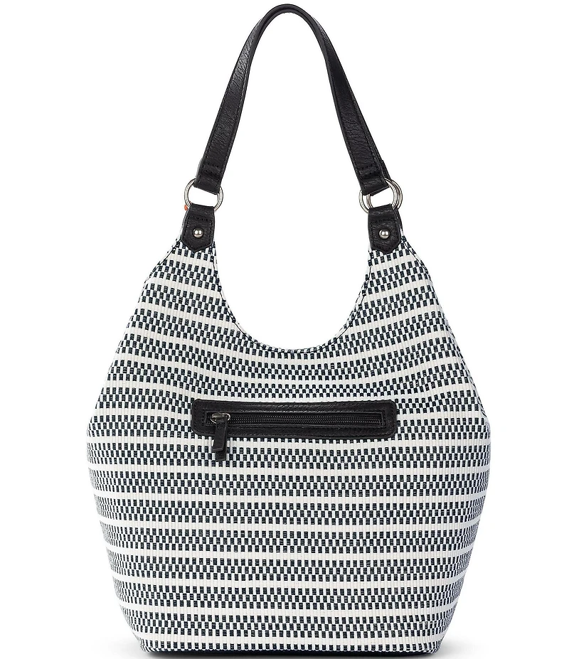 The Sak Roma Woven Straw Shoulder Bag
