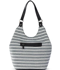 The Sak Roma Woven Straw Shoulder Bag