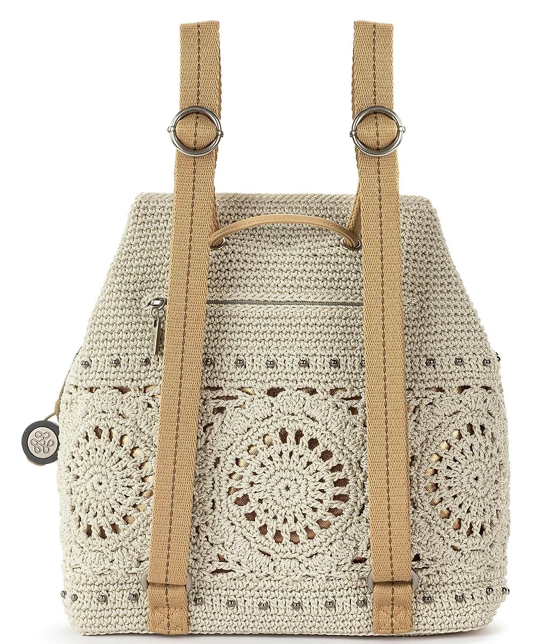 The Sak Sayulita Crochet Backpack