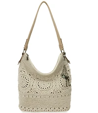 The Sak Sequoia Crochet Hobo Charm Bag