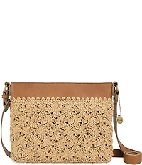 The Sak Soft Straw Crochet Crossbody Bag