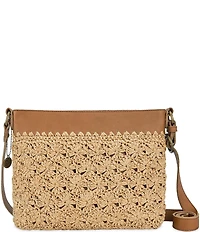 The Sak Soft Straw Crochet Crossbody Bag