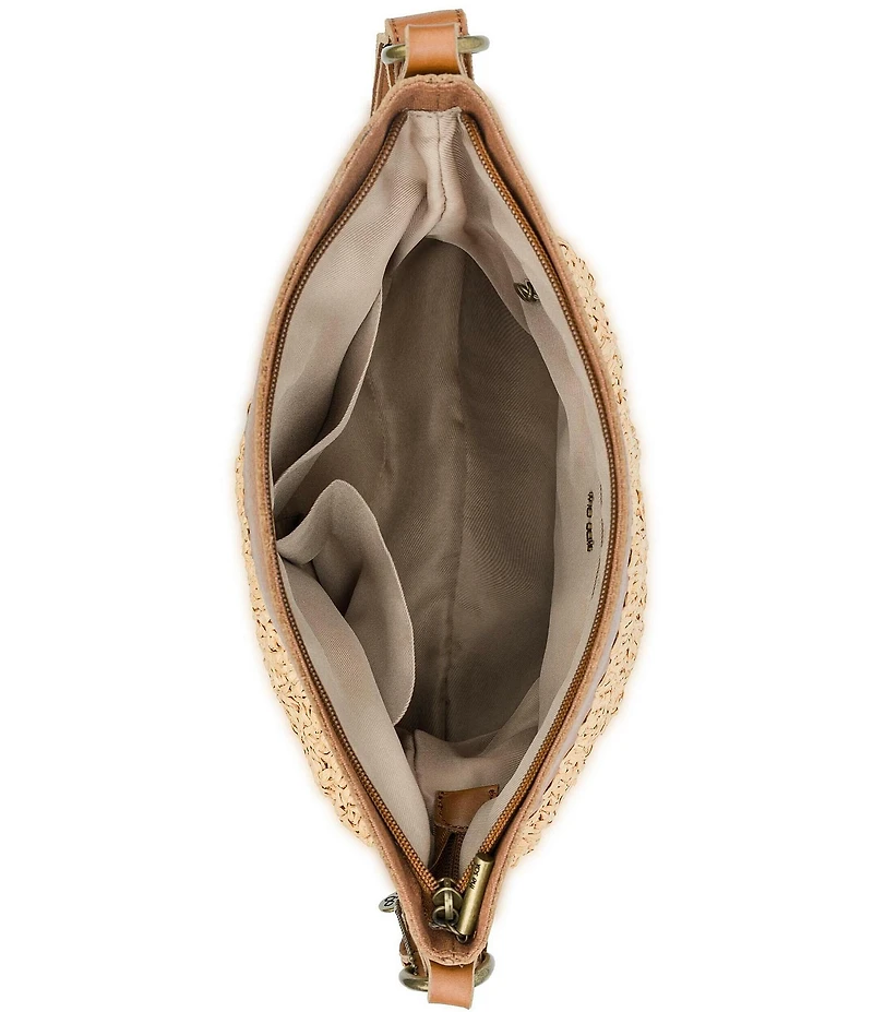 The Sak Soft Straw Crochet Crossbody Bag