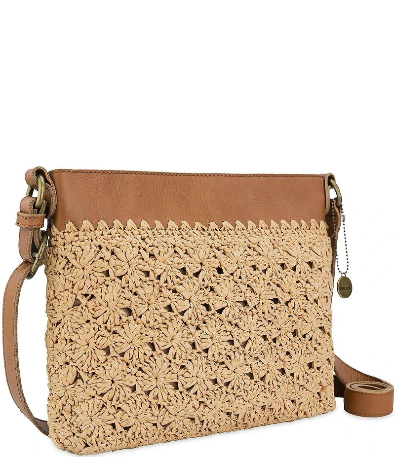 The Sak Soft Straw Crochet Crossbody Bag
