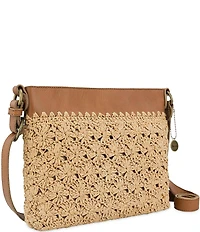 The Sak Soft Straw Crochet Crossbody Bag