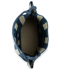 The Sak Stripe Crochet Large Tote Bag