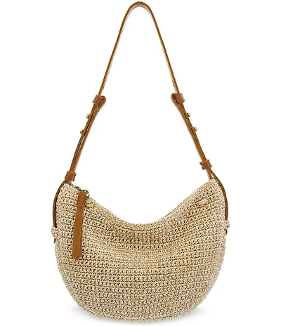 The Sak Tess Crochet Crescent Shoulder Bag