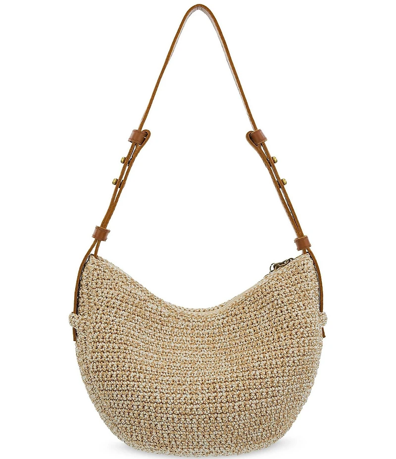 The Sak Tess Crochet Crescent Shoulder Bag