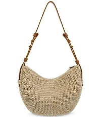 The Sak Tess Crochet Crescent Shoulder Bag
