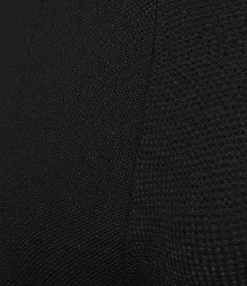 the Slim Factor fit Stretch Lightweight Ponte Knit No Waist Barrel Leg Pants