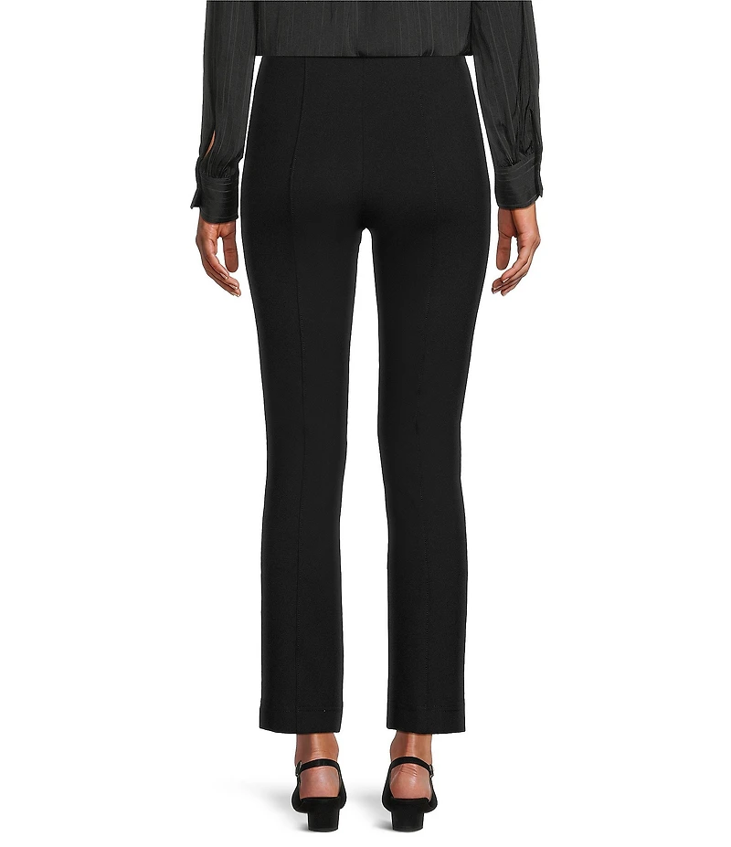 the Slim Factor fit Stretch Ponte Knit Ankle Pants