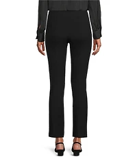 the Slim Factor fit Stretch Ponte Knit Ankle Pants