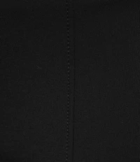 the Slim Factor fit Stretch Ponte Knit No Waist Slim Straight Pants