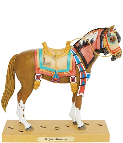 The Trail of Painted Ponies by Enesco Buffalo Medicine Figurine