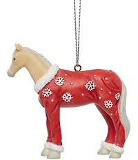 The Trail of Painted Ponies Christmas Pajamas Ornament