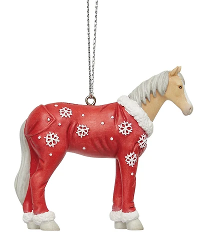 The Trail of Painted Ponies Christmas Pajamas Ornament