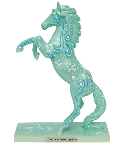 The Trail of Painted Ponies Christmas Season Squall Figurine