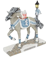 The Trail of Painted Ponies Christmas Time In The City Collectible Figurine
