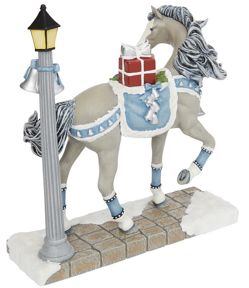 The Trail of Painted Ponies Christmas Time In The City Collectible Figurine