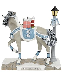 The Trail of Painted Ponies Christmas Time In The City Collectible Figurine