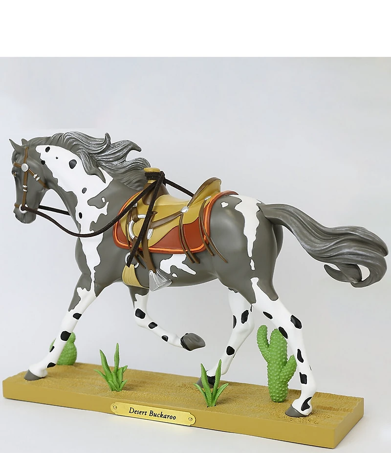 The Trail of Painted Ponies Desert Buckaroo Figurine