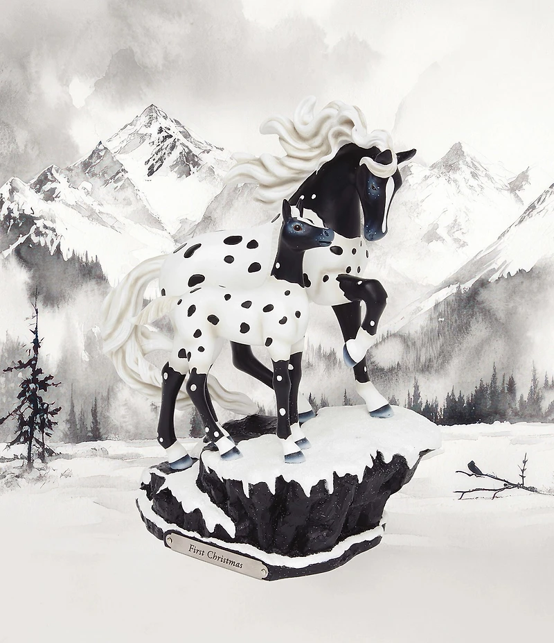 The Trail of Painted Ponies First Christmas Figurine