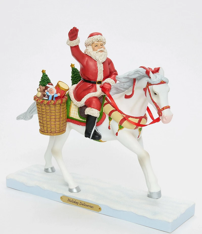 The Trail of Painted Ponies Holiday Deliveries Figurine