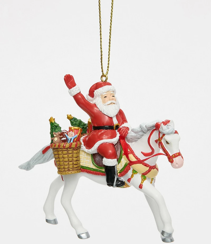 The Trail of Painted Ponies Holiday Deliveries Hanging Ornament