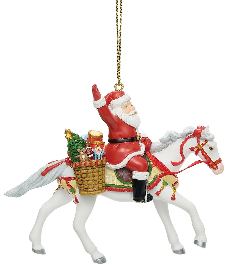 The Trail of Painted Ponies Holiday Deliveries Hanging Ornament