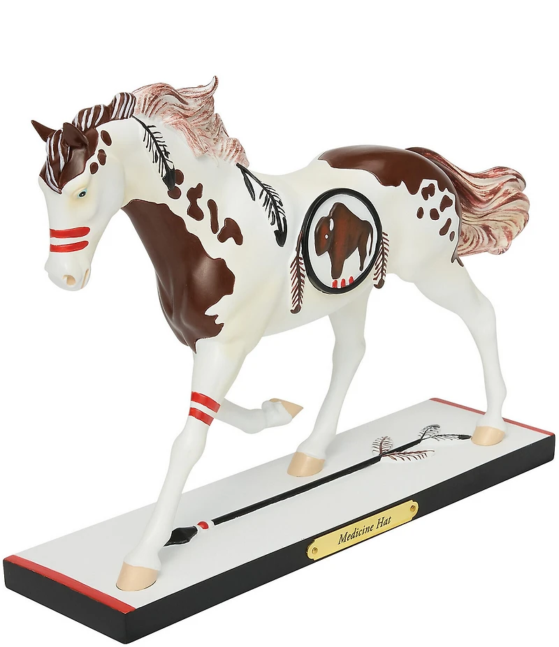 The Trail of Painted Ponies Medicine Hat Collectible Figurine