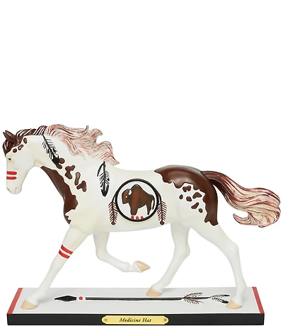The Trail of Painted Ponies Medicine Hat Collectible Figurine