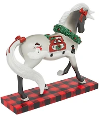 The Trail of Painted Ponies Tailgate Christmas Figurine