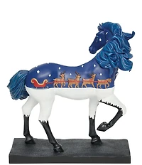 The Trail of Painted Ponies Up On The Housetop Collectible Figurine