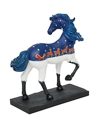 The Trail of Painted Ponies Up On The Housetop Collectible Figurine