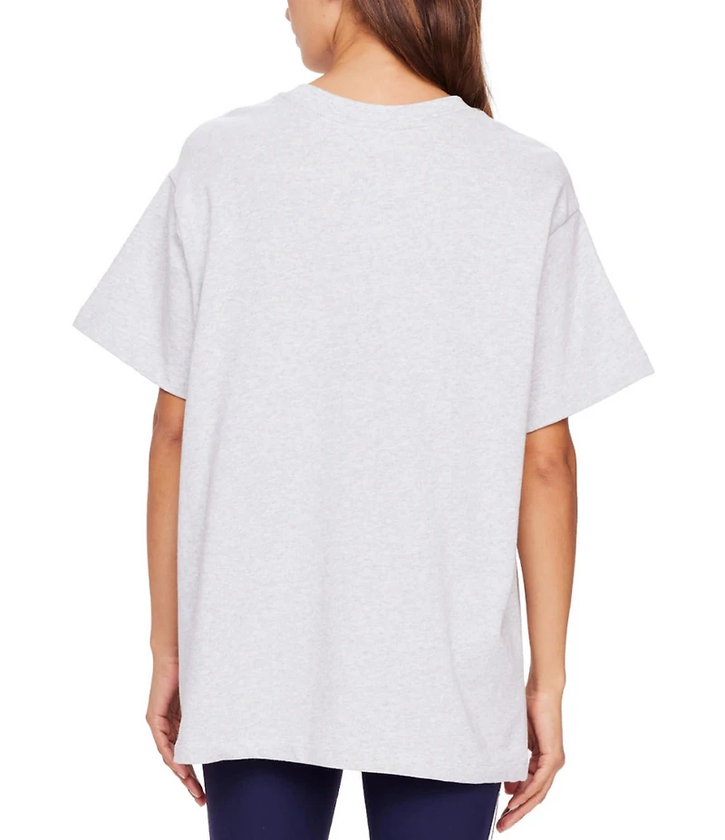 The Upside Harbor Sammi Organic Cotton Crew Neck Short Sleeve Tee