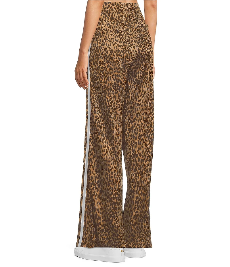 The Upside Panthera Jetset Leopard Print High Rise Pants