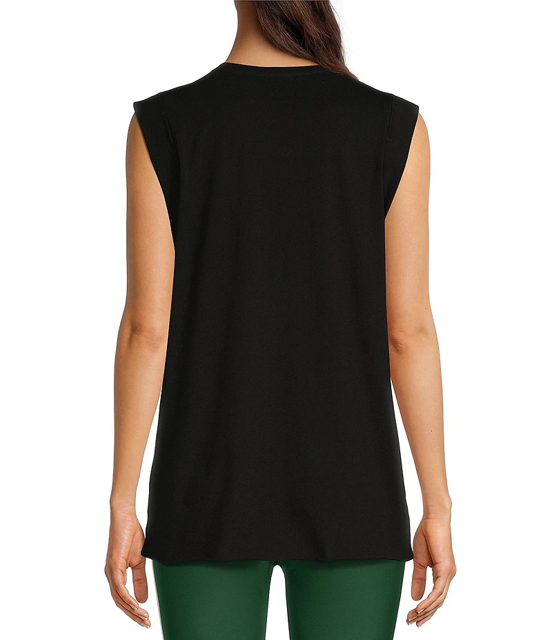 The Upside Organic Cotton Sleeveless Graphic Muscle Tank