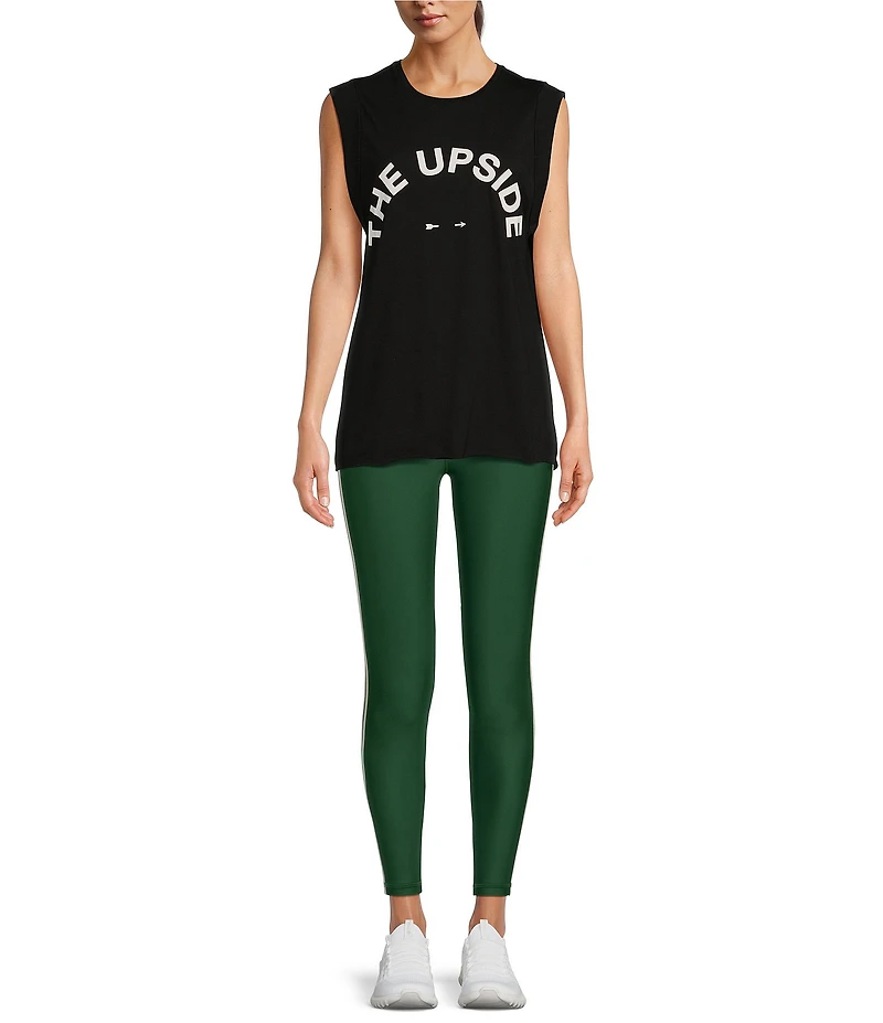 The Upside Organic Cotton Sleeveless Graphic Muscle Tank