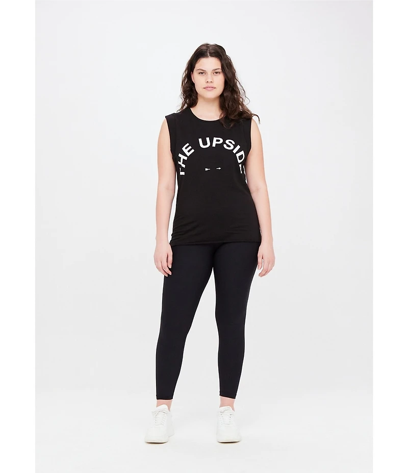 The Upside Organic Cotton Sleeveless Graphic Muscle Tank