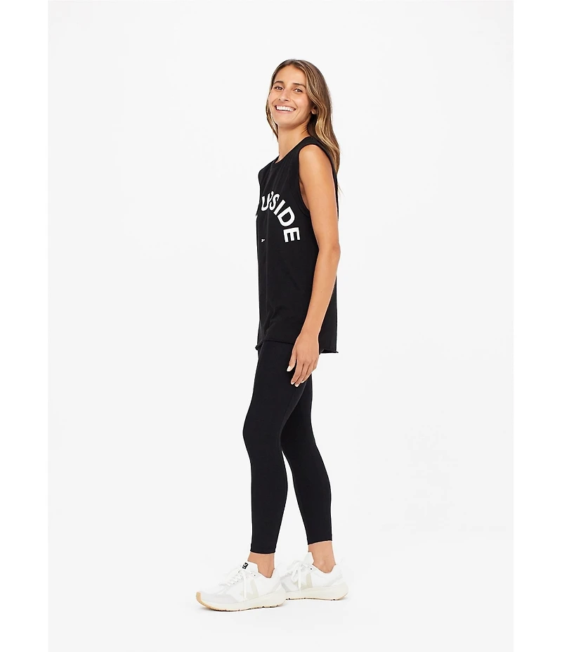 The Upside Organic Cotton Sleeveless Graphic Muscle Tank