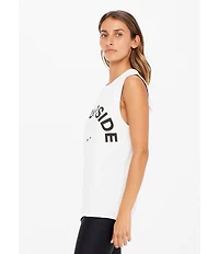 The Upside Organic Cotton Sleeveless Graphic Muscle Tank
