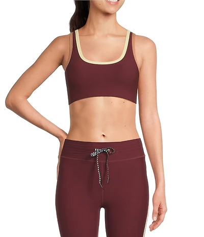 The Upside Trail Harley Scoop Neck Sleeveless Sport Bra