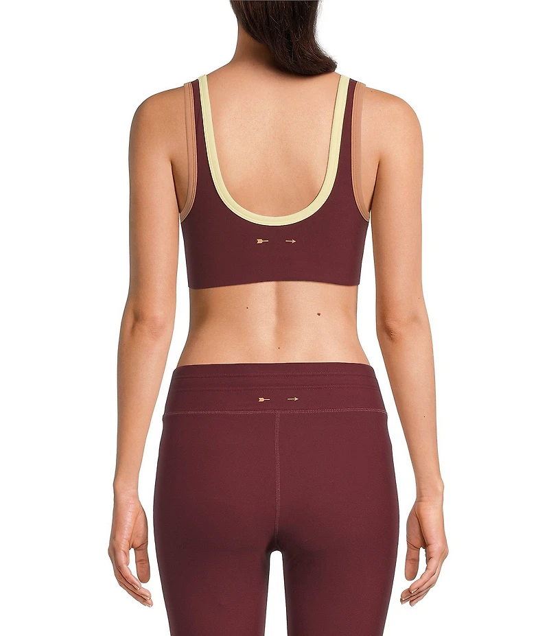 The Upside Trail Harley Scoop Neck Sleeveless Sport Bra