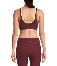 The Upside Trail Harley Scoop Neck Sleeveless Sport Bra