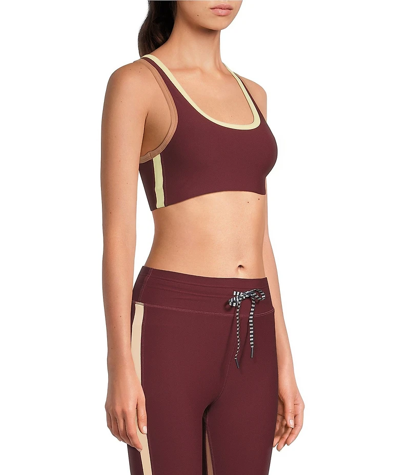 The Upside Trail Harley Scoop Neck Sleeveless Sport Bra