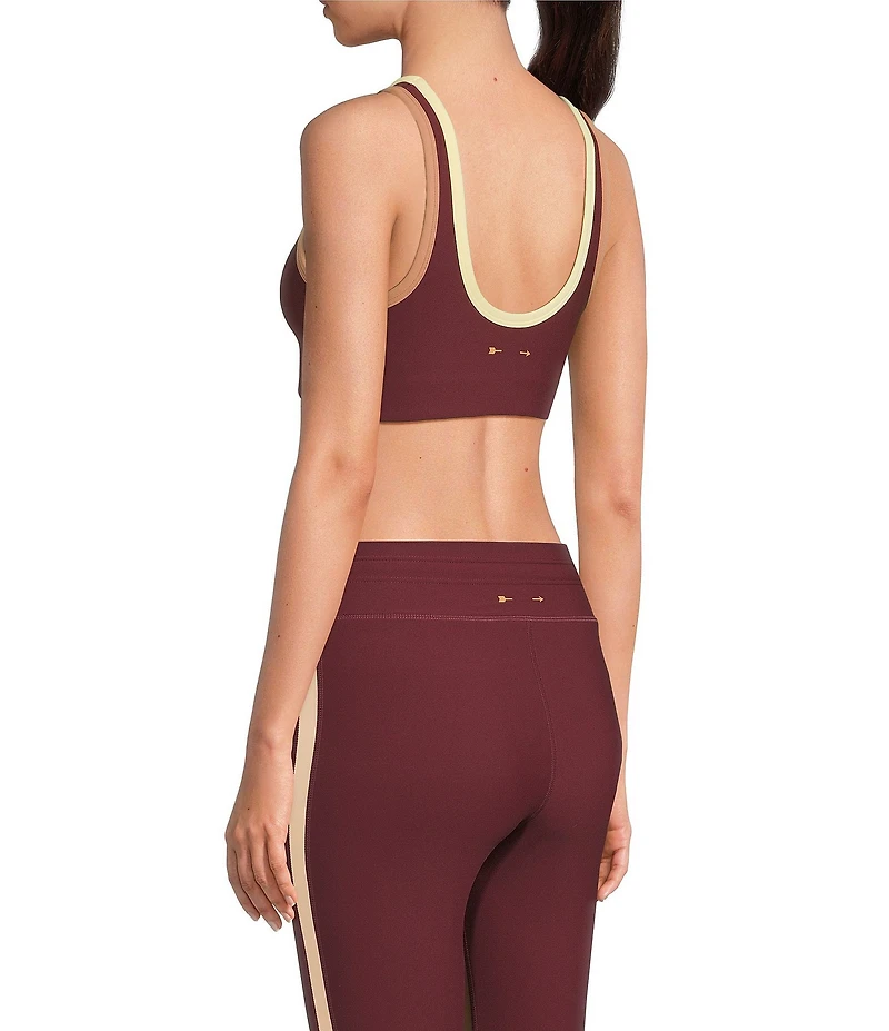 The Upside Trail Harley Scoop Neck Sleeveless Sport Bra