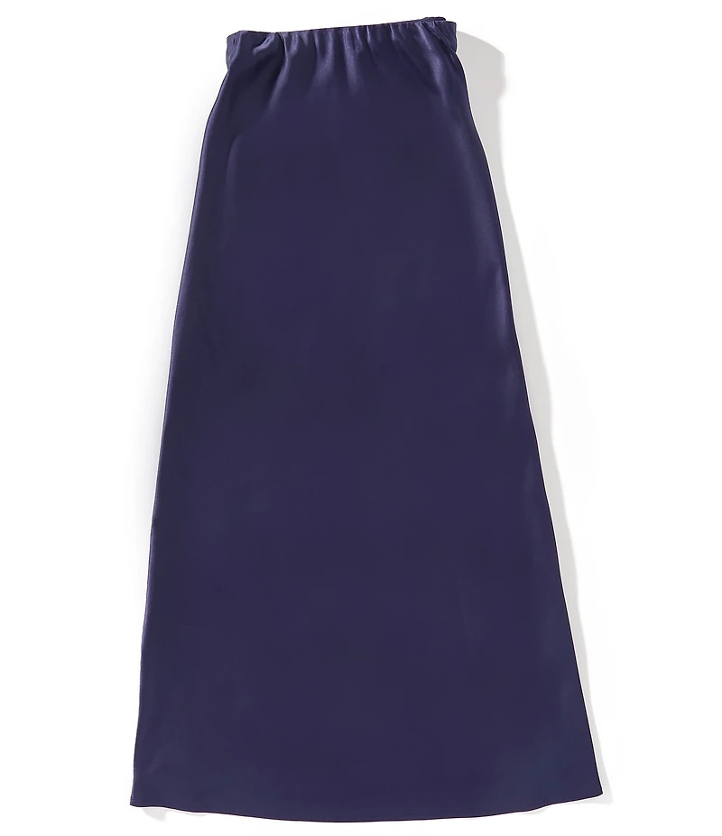 Theme NYC Big Girls Joey Satin Maxi Skirt