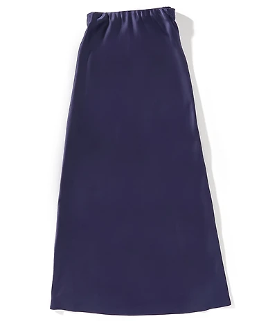 Theme NYC Big Girls Joey Satin Maxi Skirt