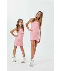 Theme NYC Big Girls Noemi Reversible Cutout Mesh Dress