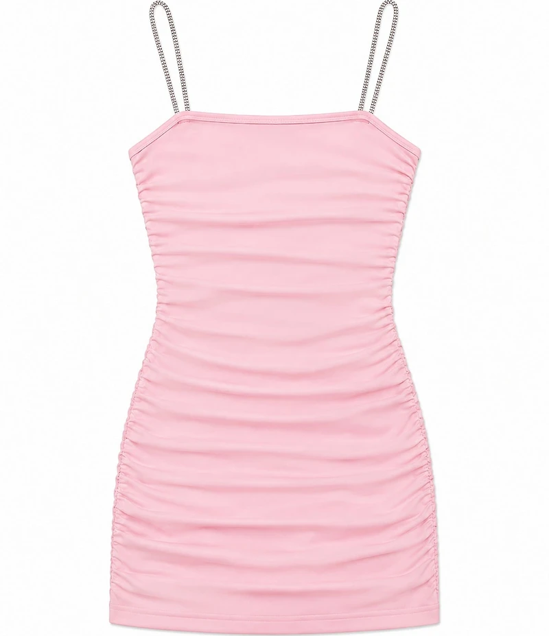 Theme NYC Big Girls Noemi Reversible Cutout Mesh Dress